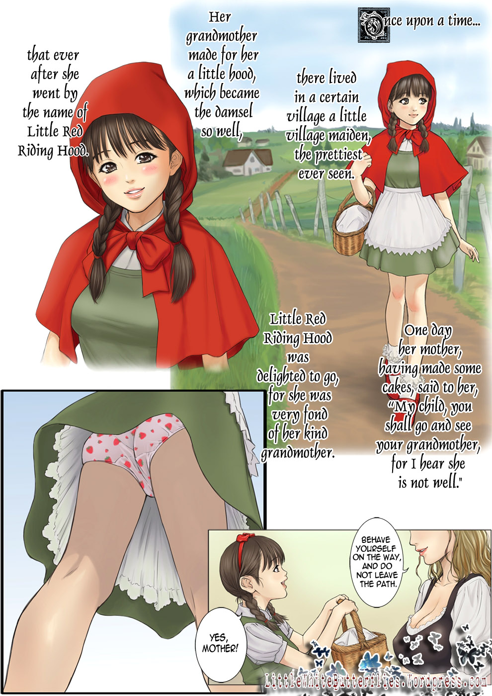 Otona no Ehon Akazukin-chan | Little Red Riding Hood’s Adult Picture Book  =Nashrakh+Nemesis= page 3 full
