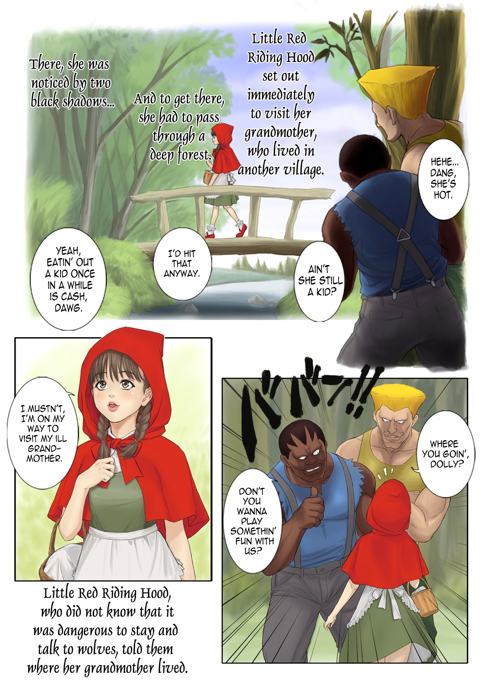 Otona no Ehon Akazukin-chan | Little Red Riding Hood’s Adult Picture Book  =Nashrakh+Nemesis= page 4 full