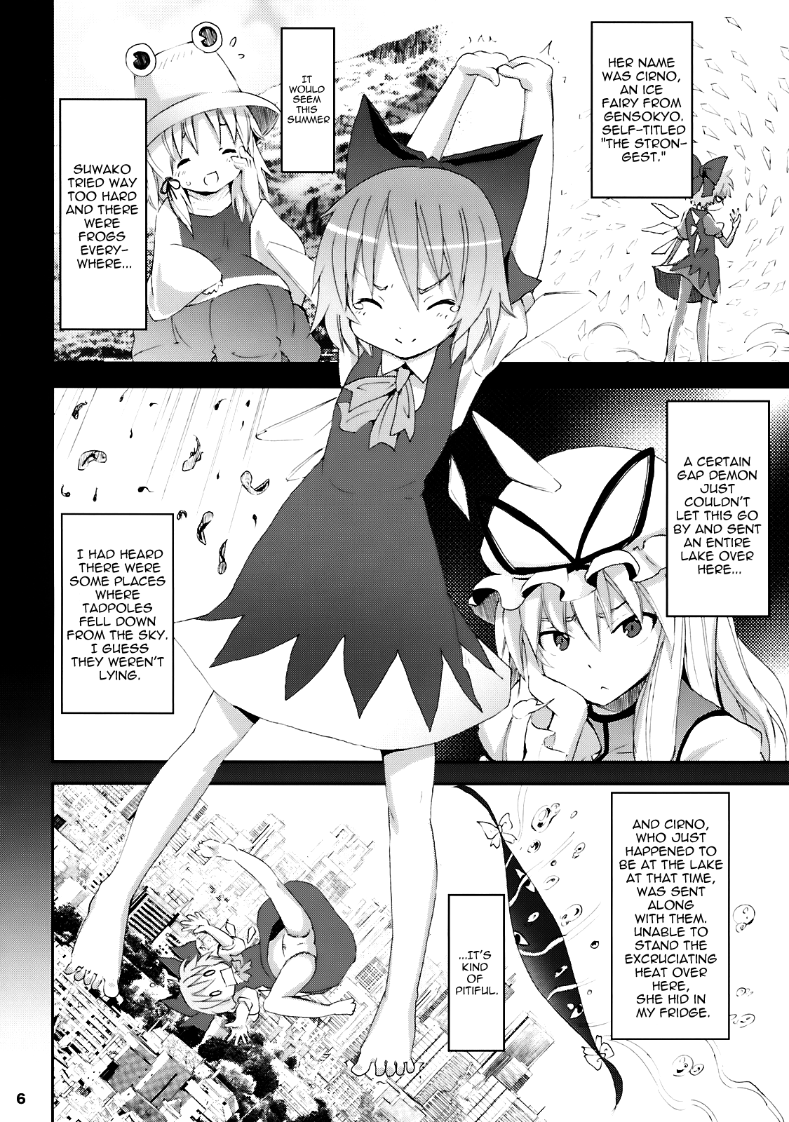 Cirno ga Ouchi ni Yattekita! | Cirno Showed Up at My House page 6 full