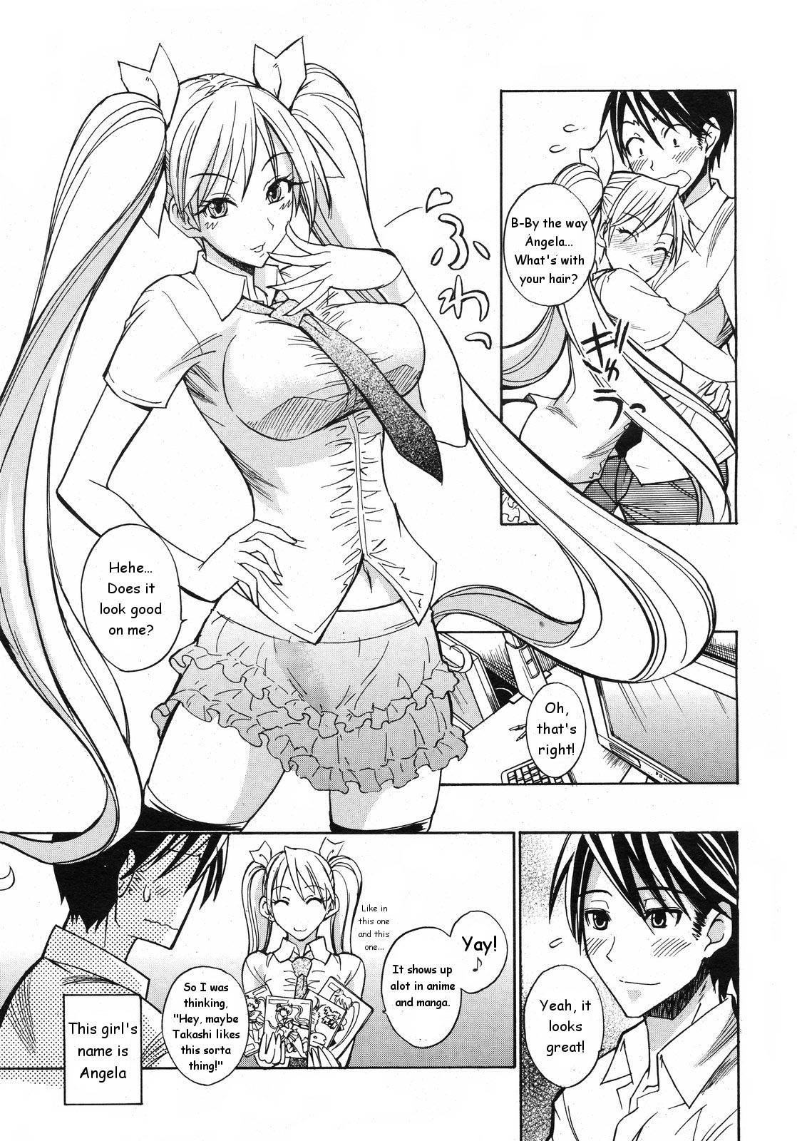Itazura Kami no Musume | Tricky Twintails Girl page 3 full
