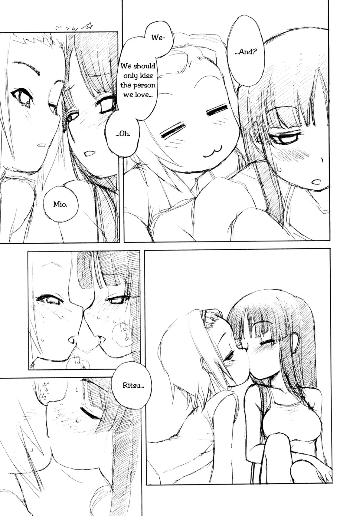 Ritsu x Mio Yuri to iu yori wa Les page 6 full