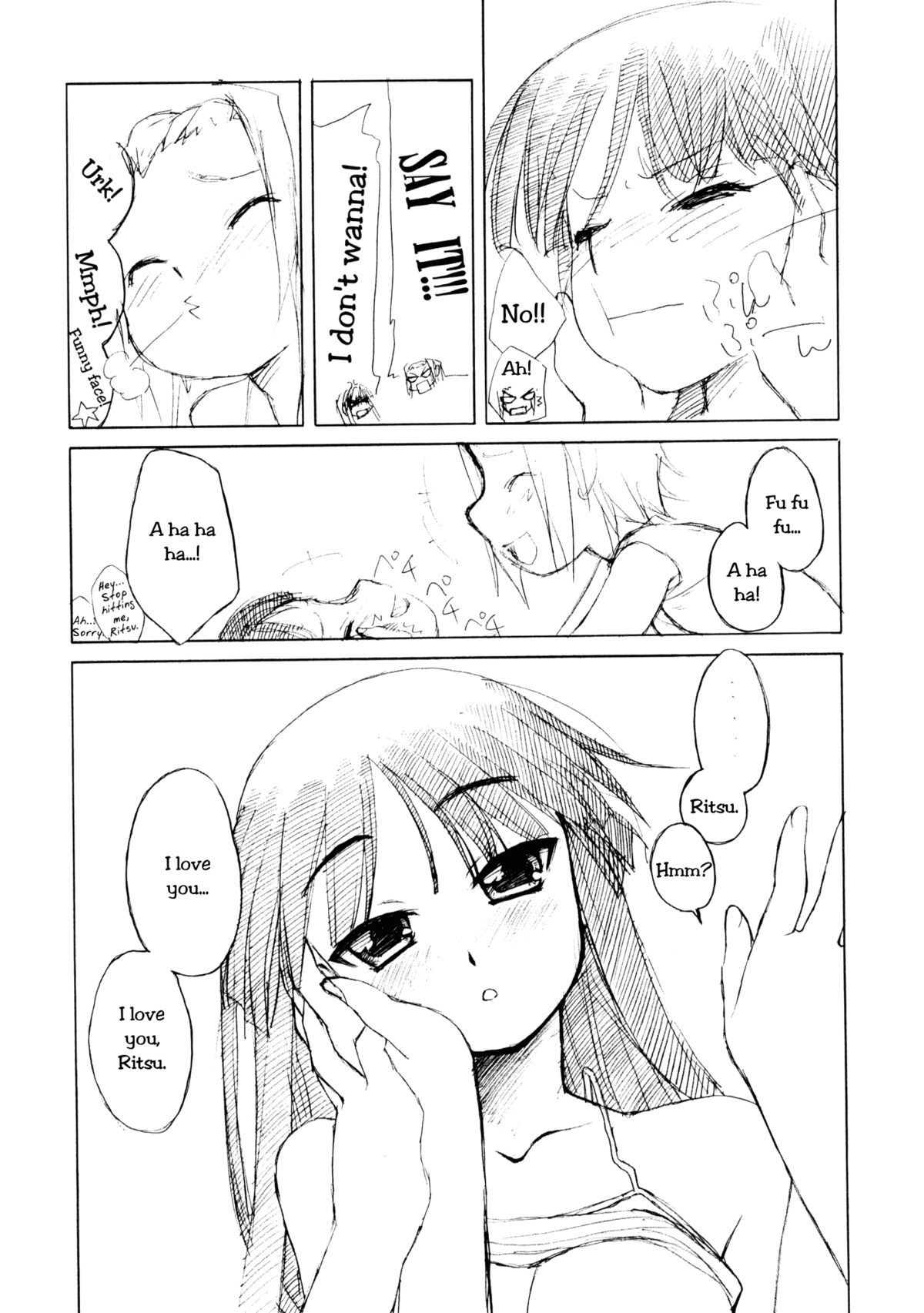 Ritsu x Mio Yuri to iu yori wa Les page 8 full