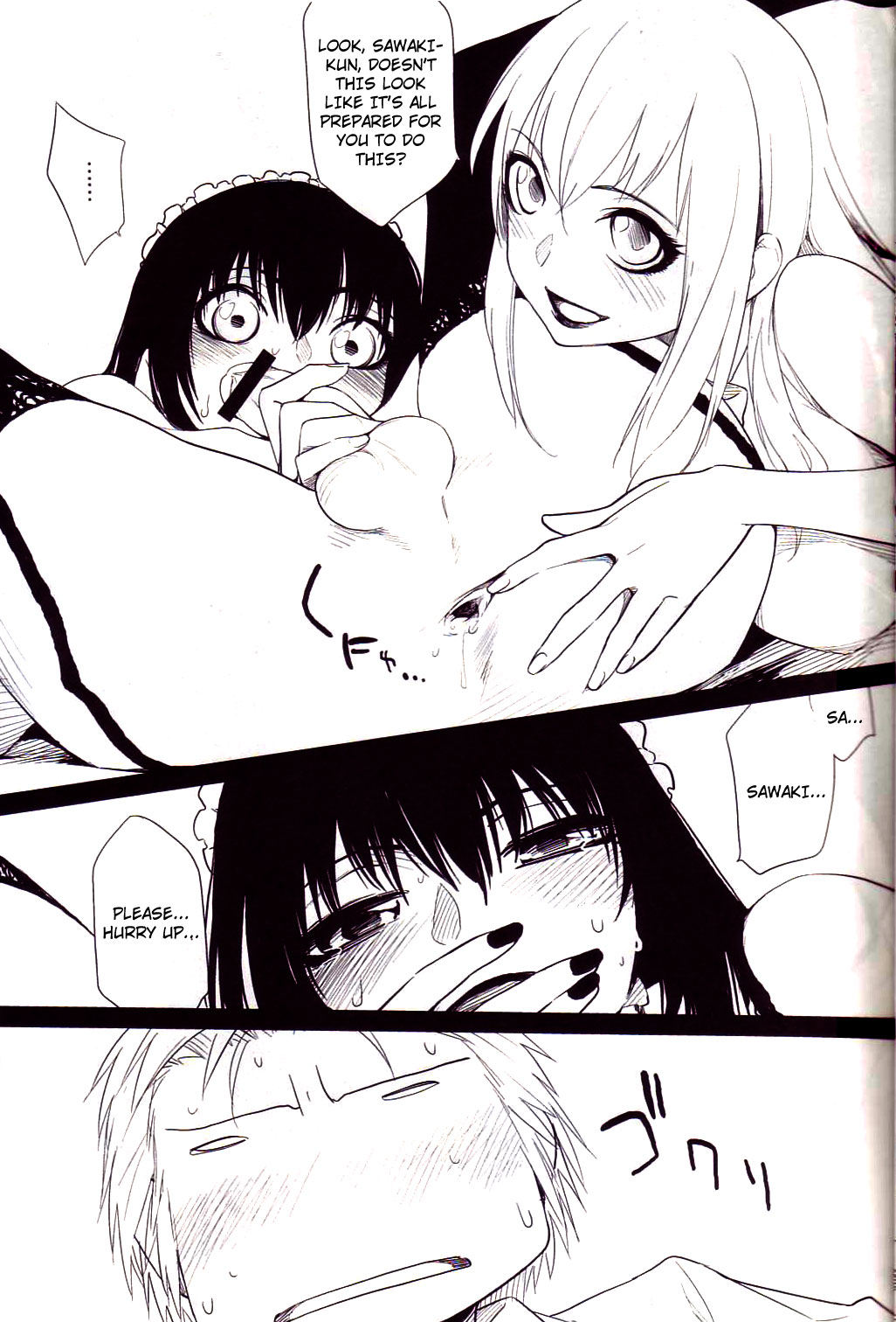 Ii Toshi Shita Otona ga Shiro Dano! Kuro Dano! | The Old Enough Adults Are White! And Black! page 4 full