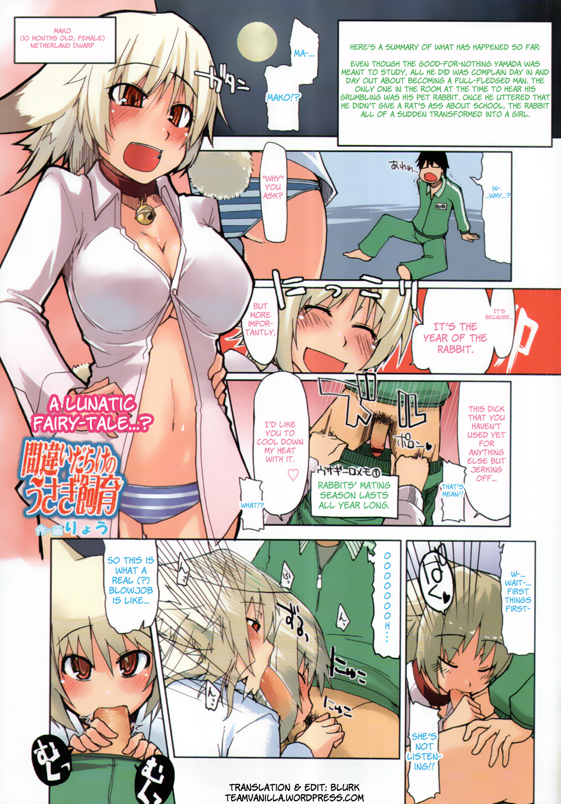 Machigai Darake no Usagi Shiiku | You're Doing It Wrong!   =Team Vanilla= page 1 full