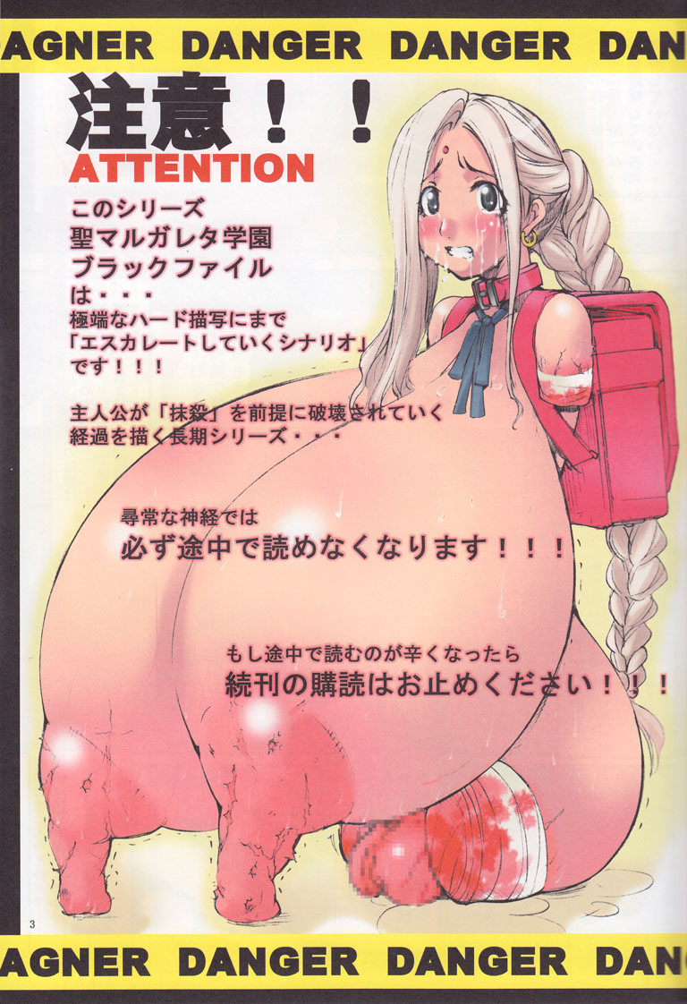 St.Margareta Gakuen Black File page 2 full