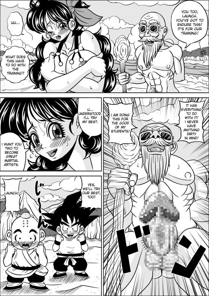 Kame-Sennin no Shugyou | Master Roshi's Training page 10 full