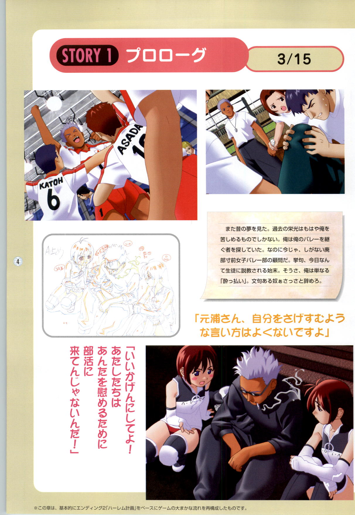 コートの中の天使達 CG&原画集 page 5 full