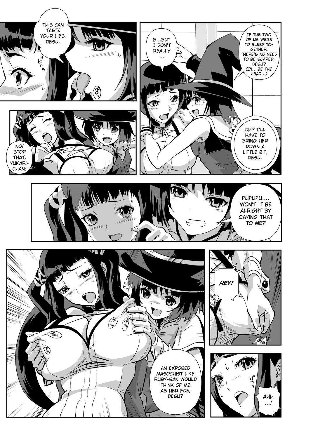 Kapu Kapucchuu to Vampire page 6 full
