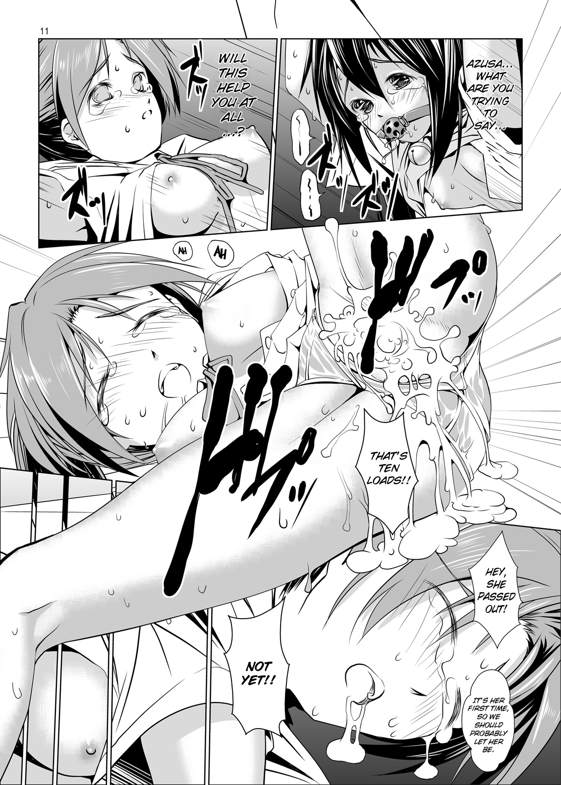 Ui-chan Kyousei Kainin | Ui's Forced Pregnancy   =LWB= page 10 full