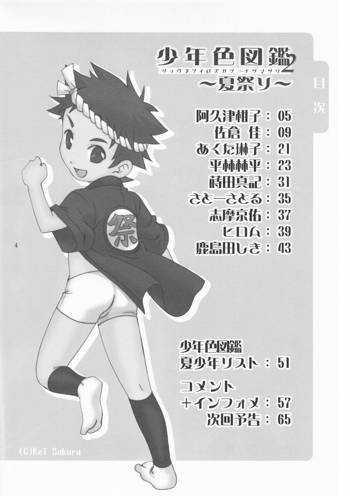 Shounen Iro Zukan 2 ~Natsumatsuri~ page 3 full