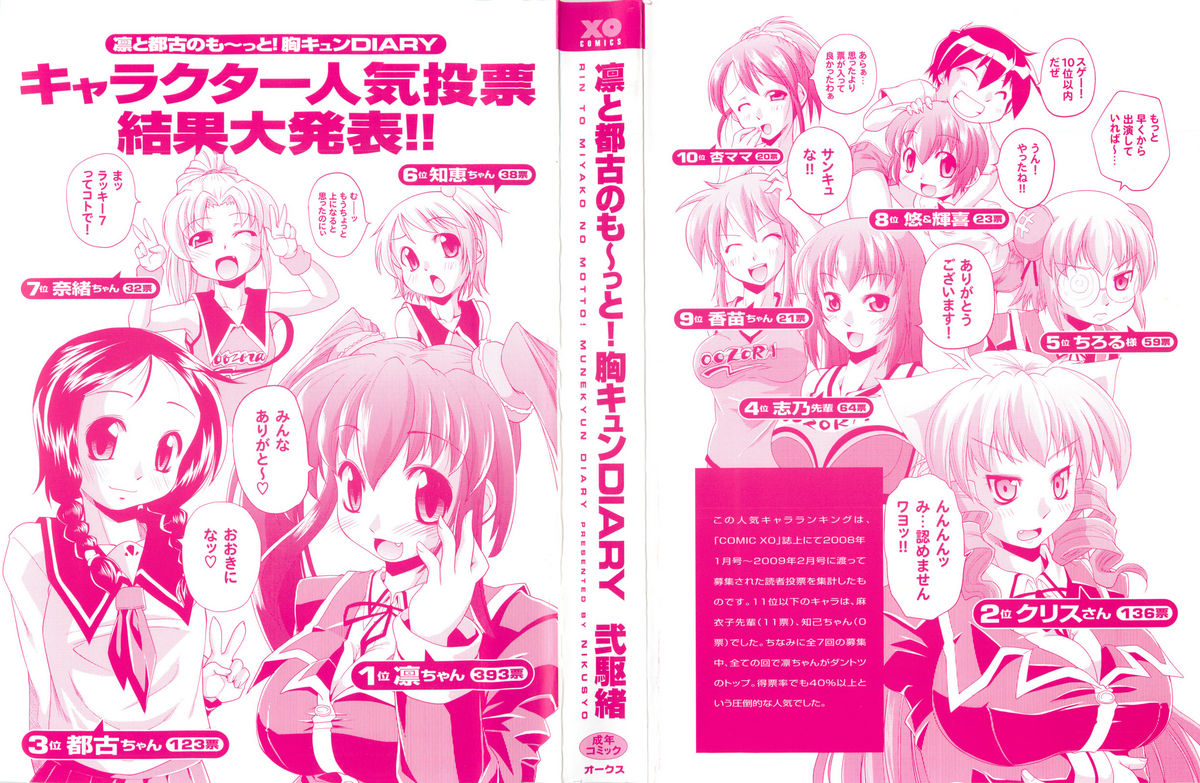 Rin to Miyako no Motto! Munekyun Diary -Shokai Genteiban- page 3 full