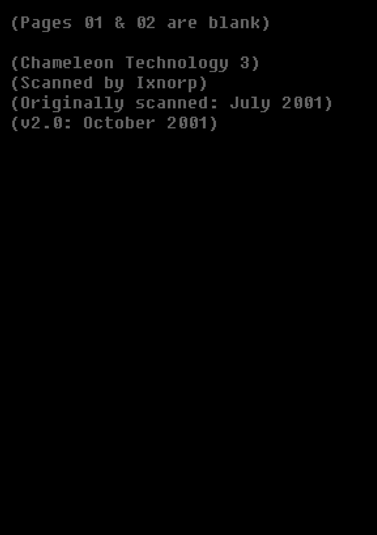 CAMELEON TECHNOLOGY 3 page 2 full