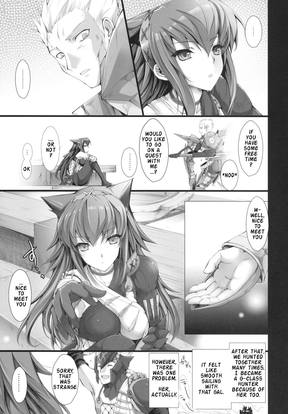 MonHun no Erohon 6 page 8 full