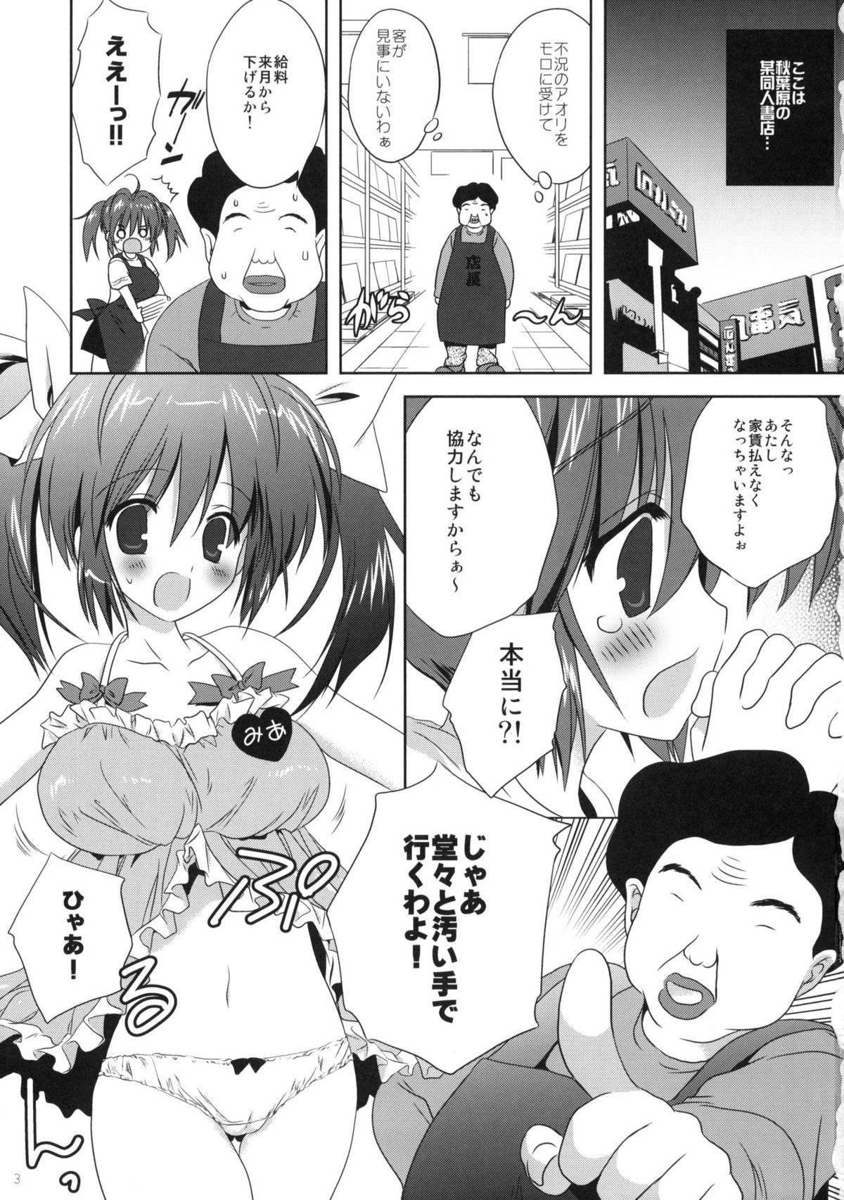 Akihabara Ryoujoku Doujin Shoten page 2 full