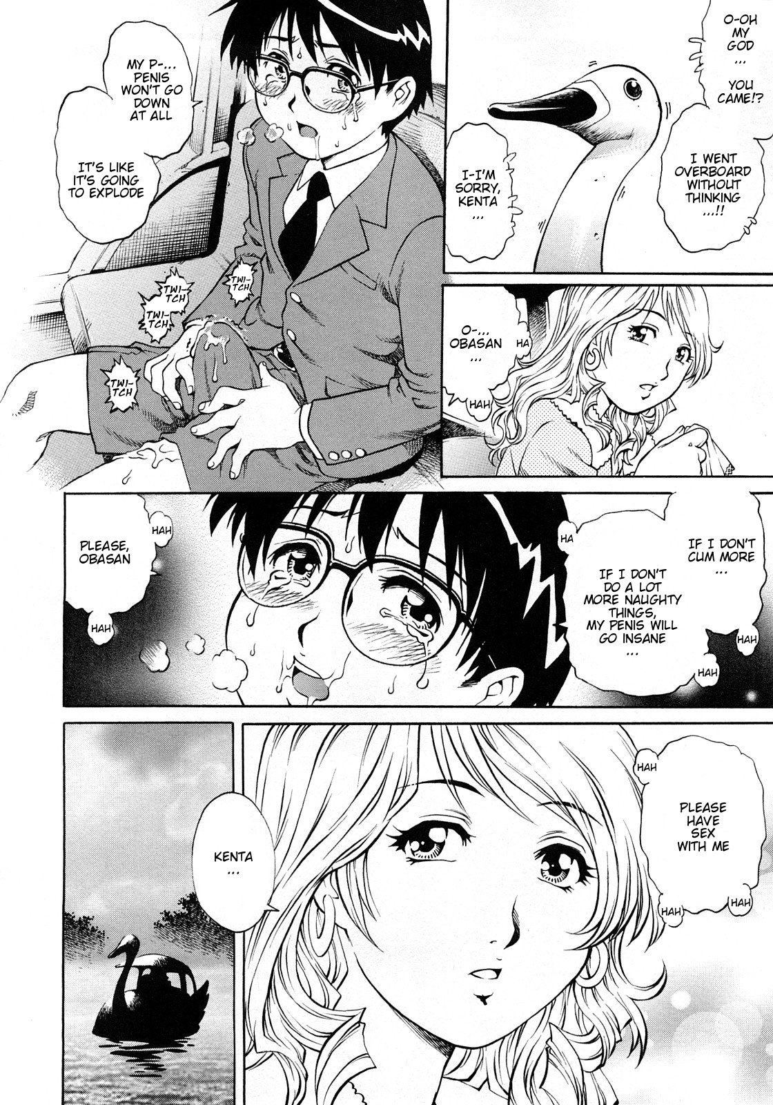 Shotaiken wa Tomodachi no Mama to | His First Time Was With His Friend's Mother page 10 full