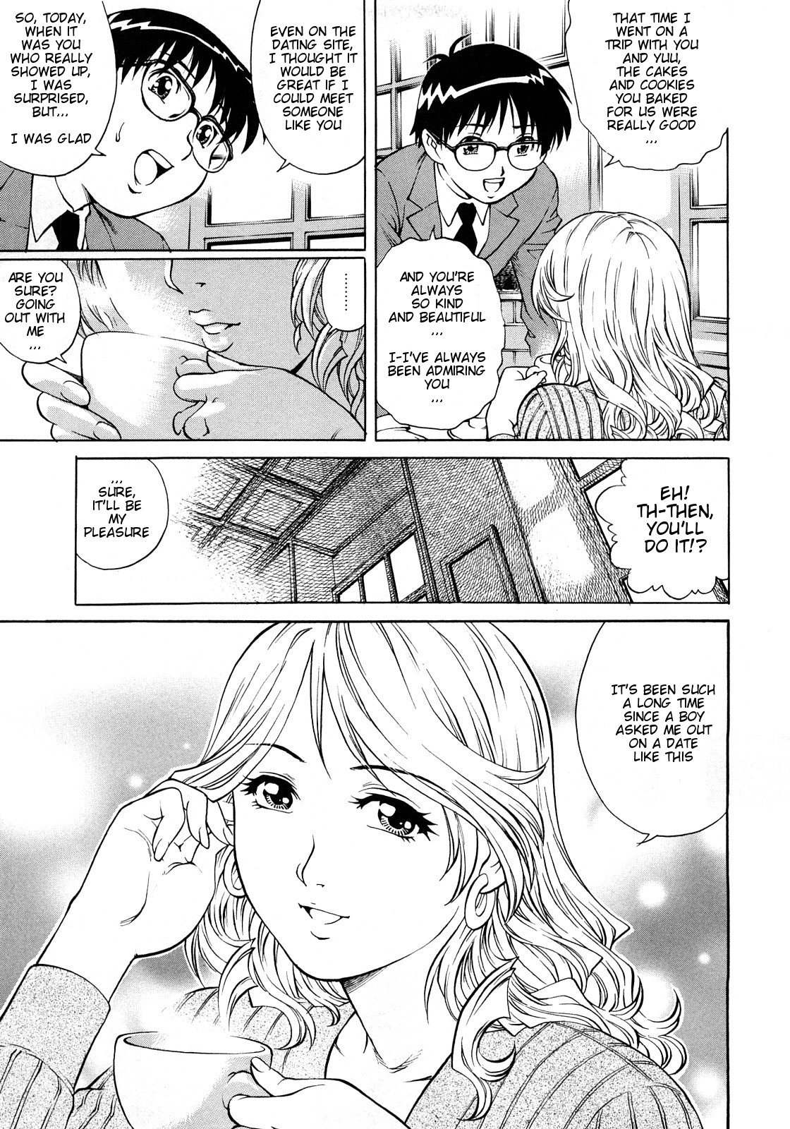 Shotaiken wa Tomodachi no Mama to | His First Time Was With His Friend's Mother page 5 full