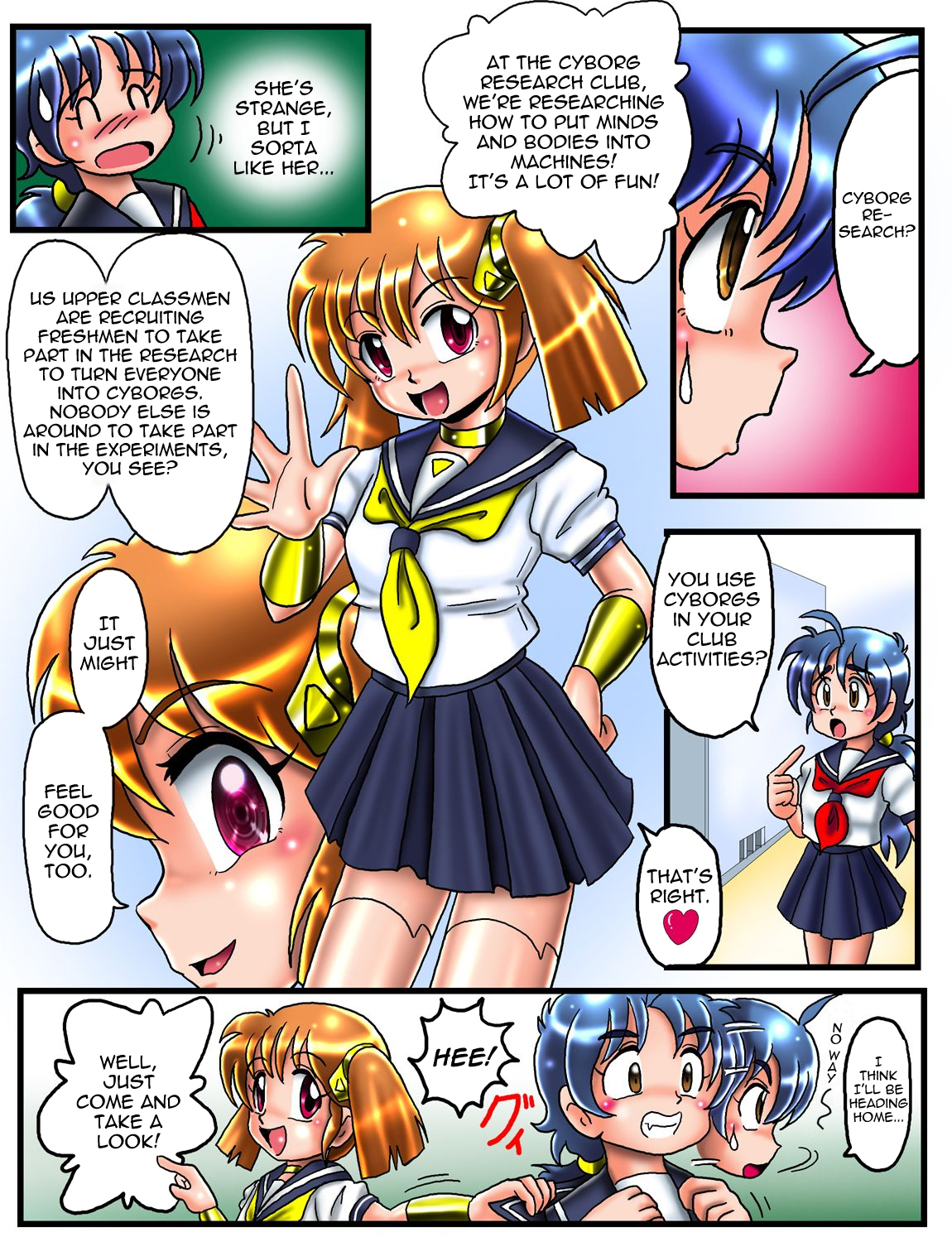 Kaizou Gakuen "Cyborg Kenkyuubu" | Modification Academy - Cyborg Department  =LWB= page 3 full