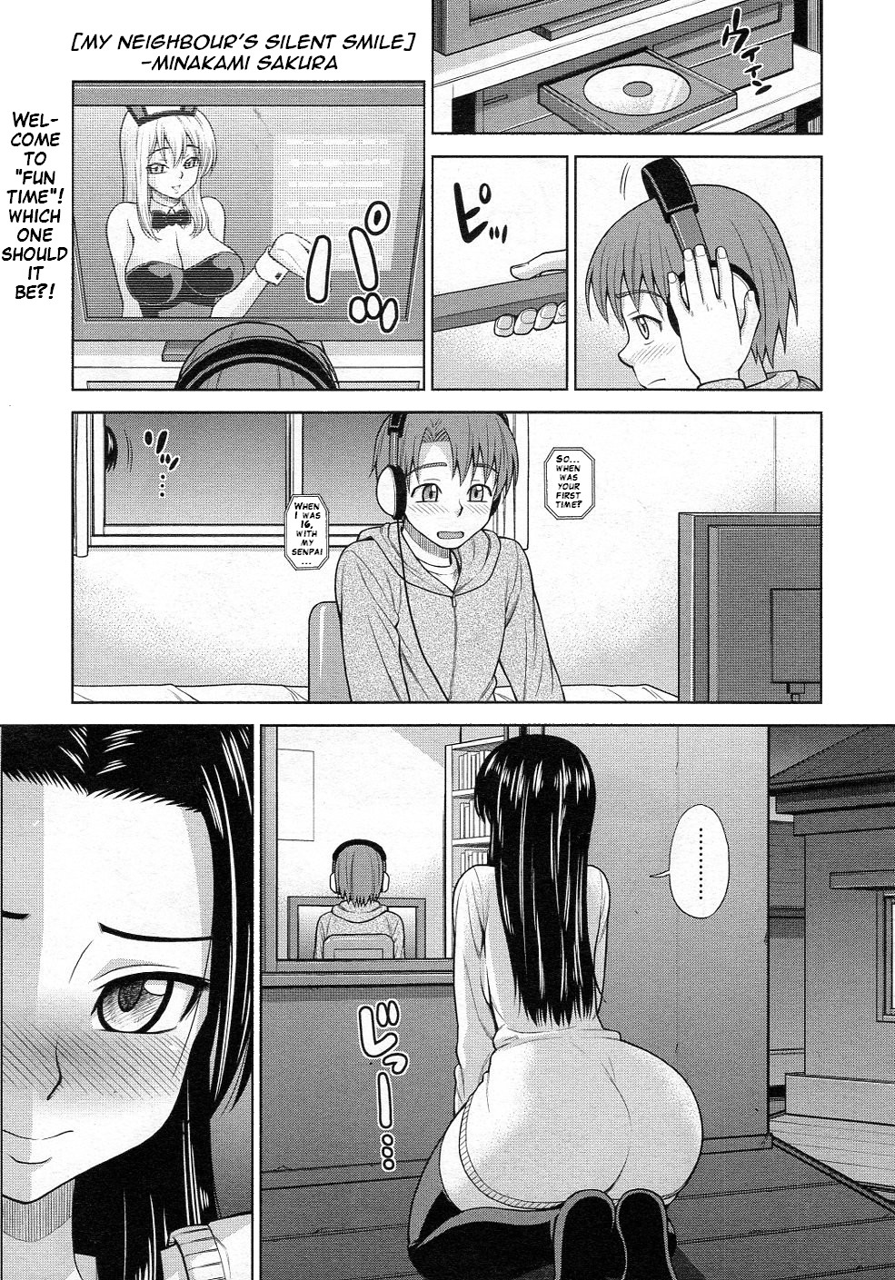 Rinjin wa Shizuka ni Warau | My Neighbour's Silent Smile page 1 full