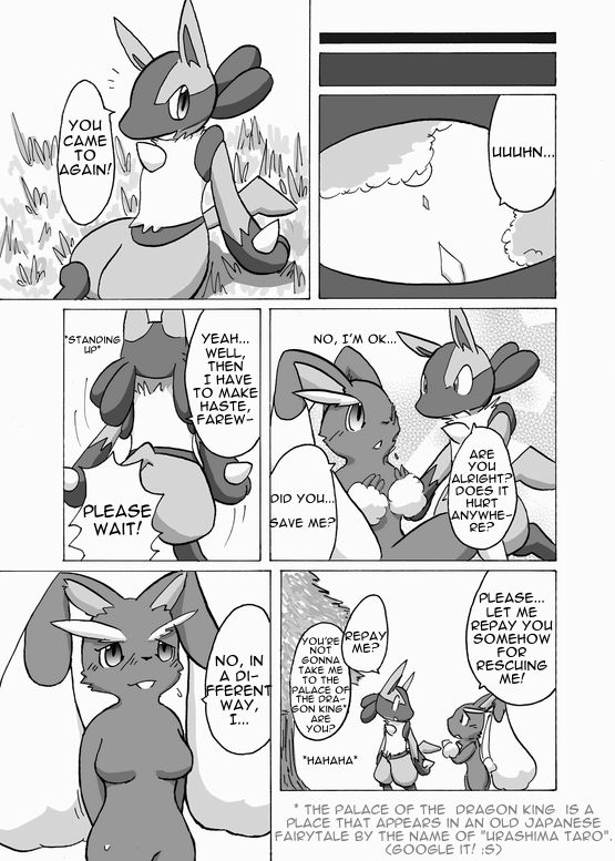 Lucario X Lopunny page 5 full