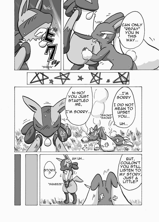 Lucario X Lopunny page 6 full