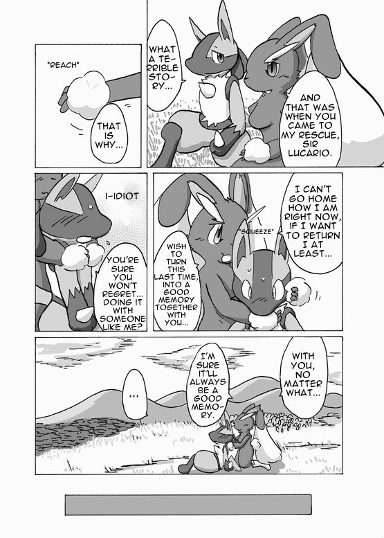 Lucario X Lopunny page 8 full