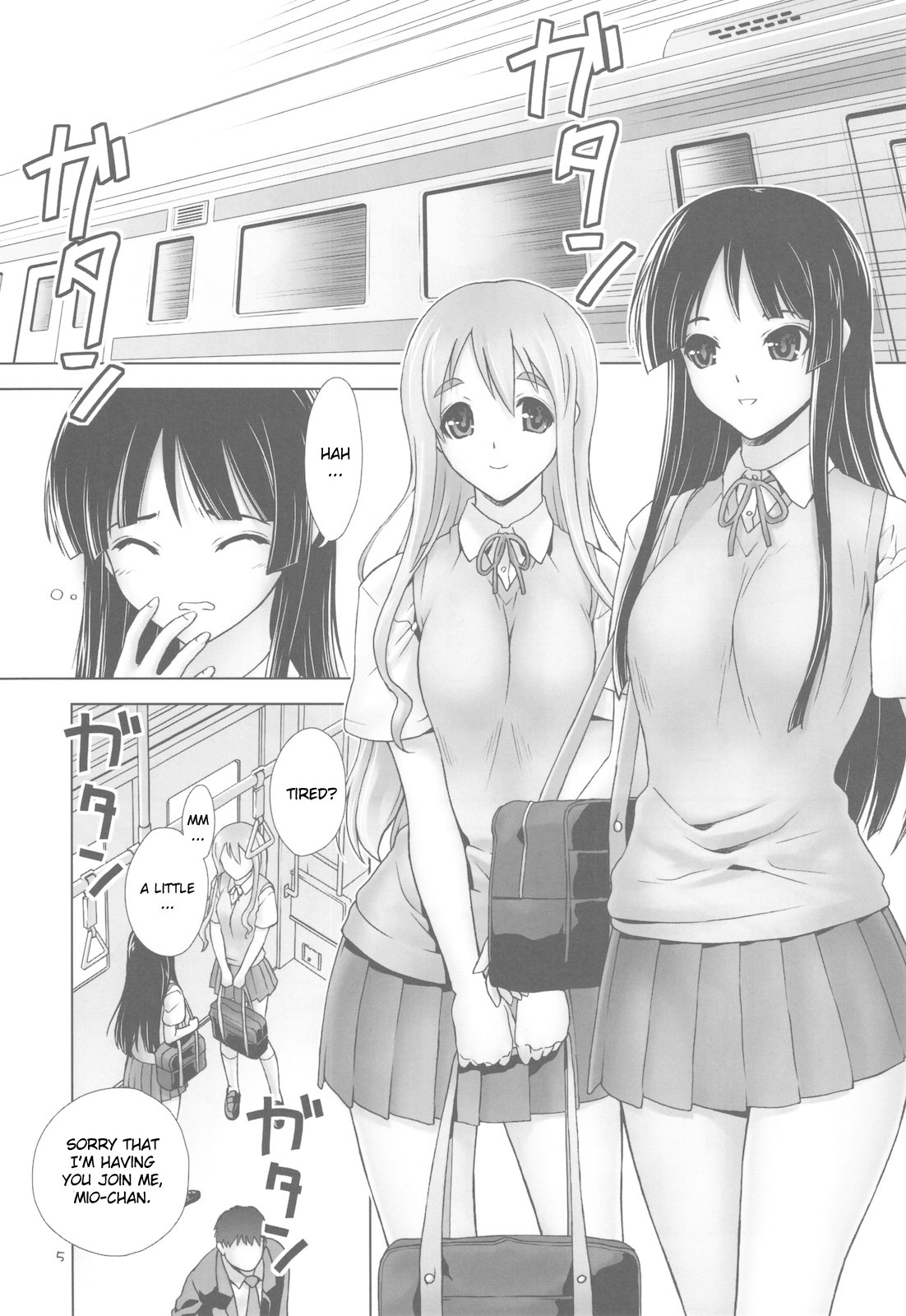 MIO-MUGi Densha Chikan page 5 full