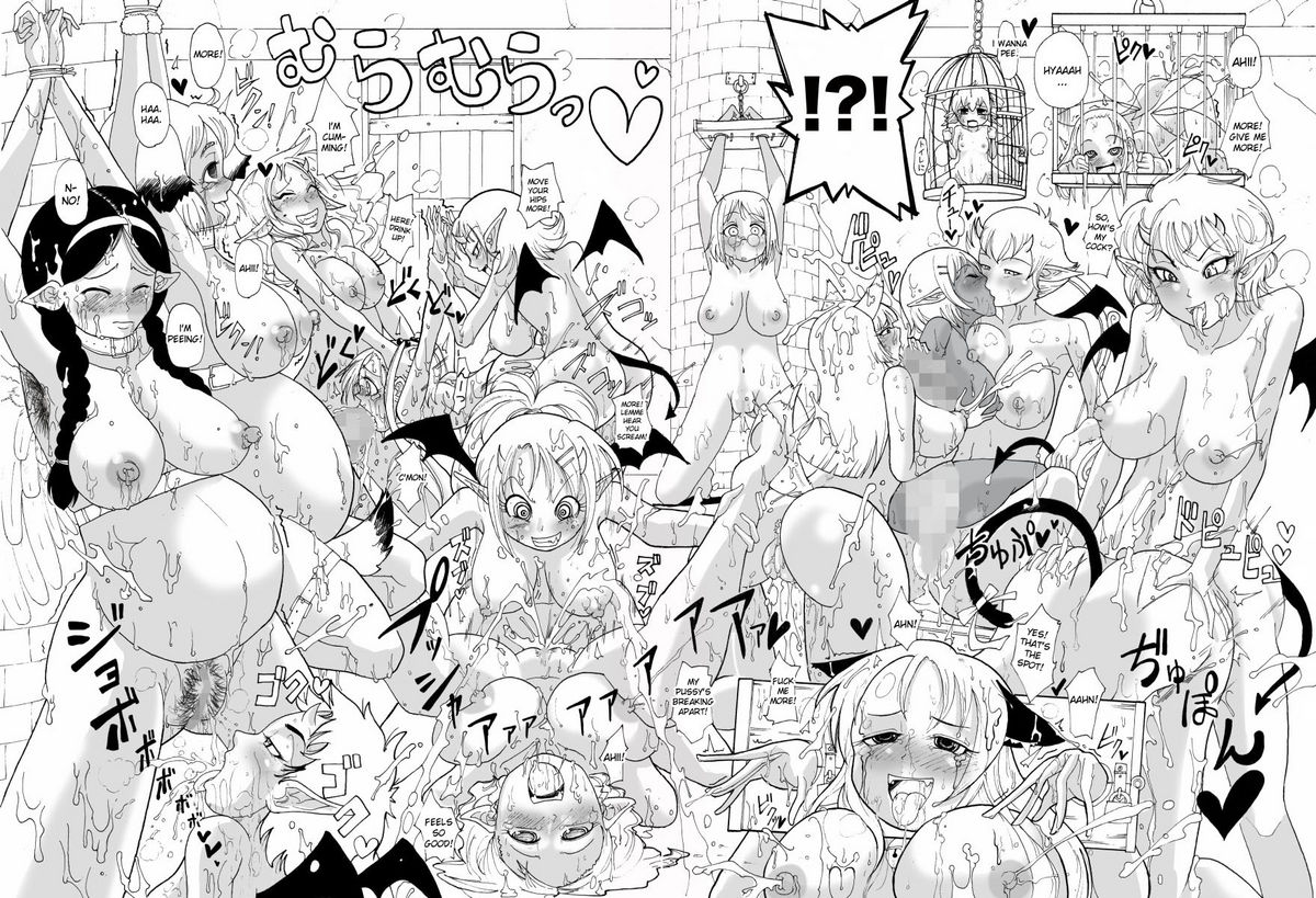 Kankin Tairankou!! Succubus no Kan | Orgy in captivity!! House of Succubus page 4 full