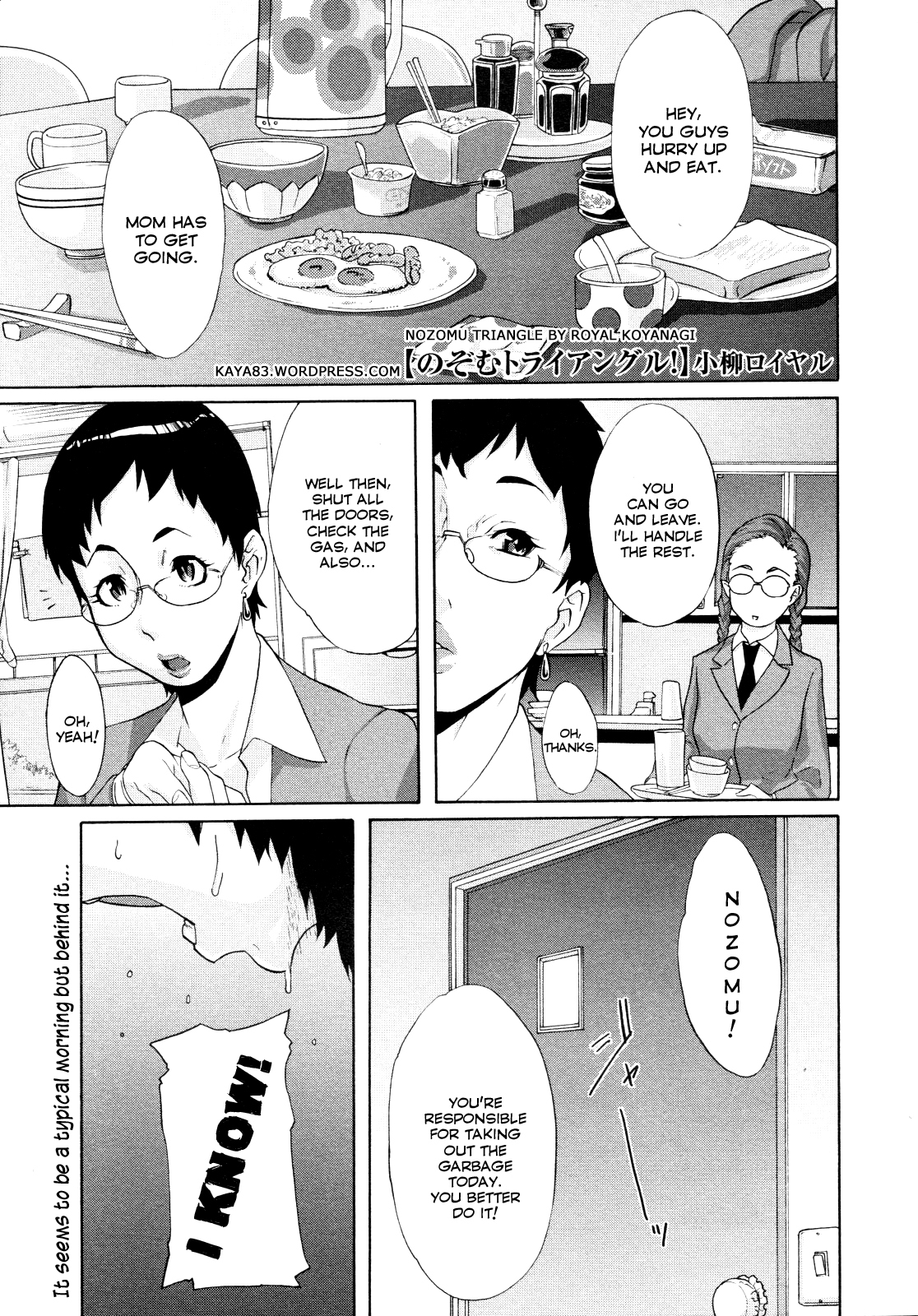 Nozomu Triangle! page 1 full