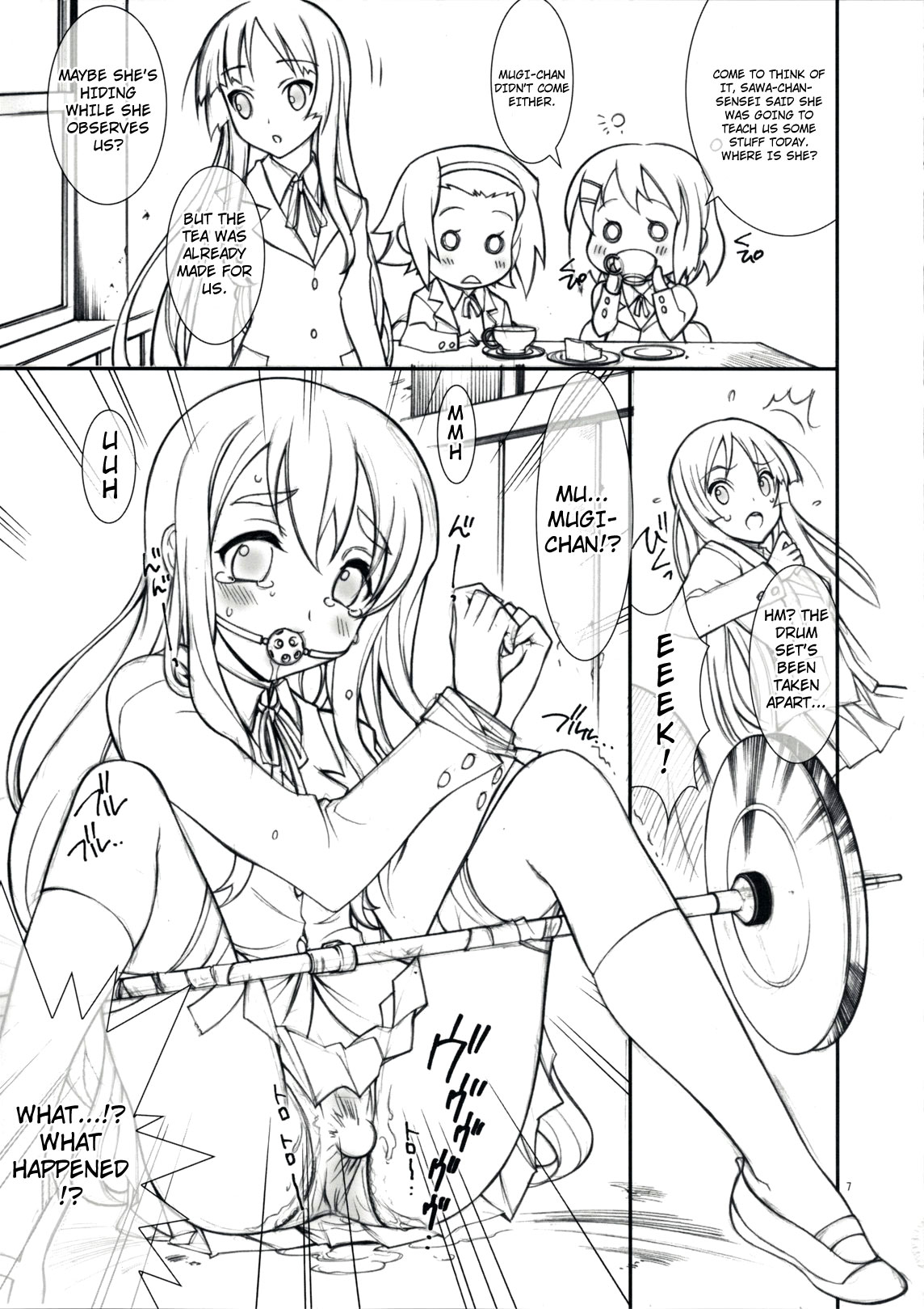 Hajimete no K-ON | My First K-ON page 7 full