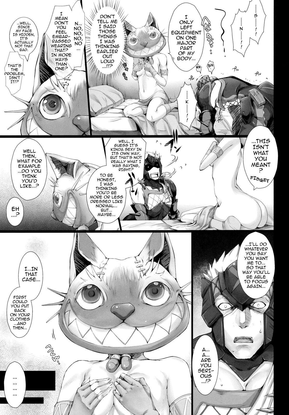 MonHun no Erohon 10 page 8 full