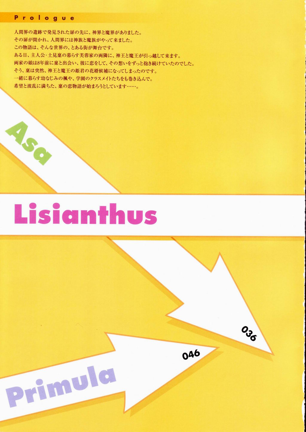 SHUFFLE! Visual Fan Book page 5 full