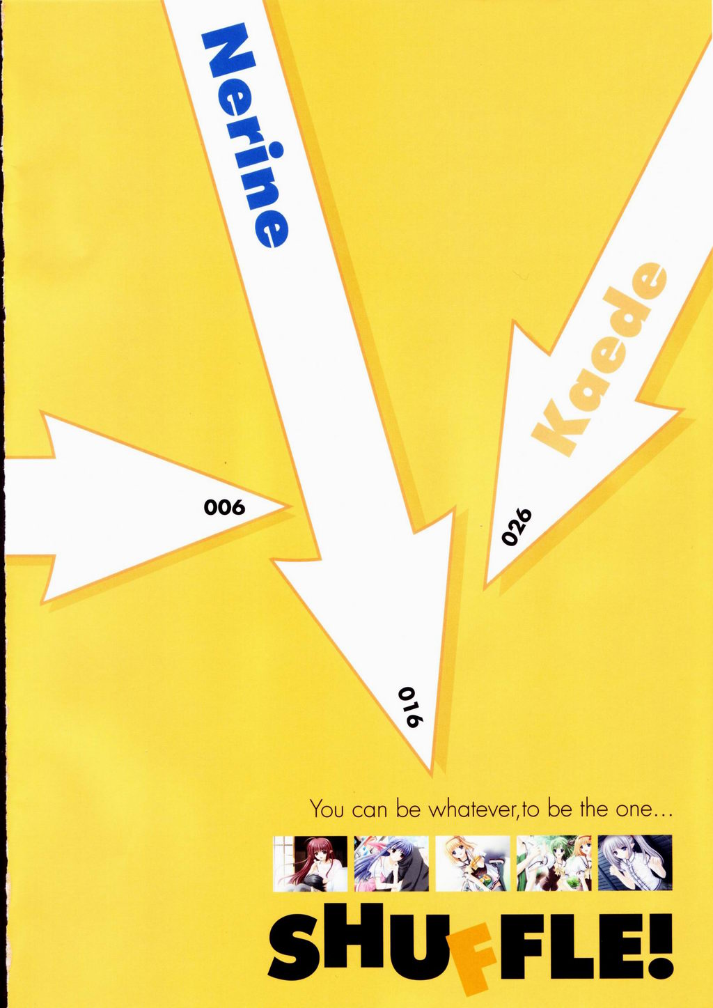 SHUFFLE! Visual Fan Book page 6 full