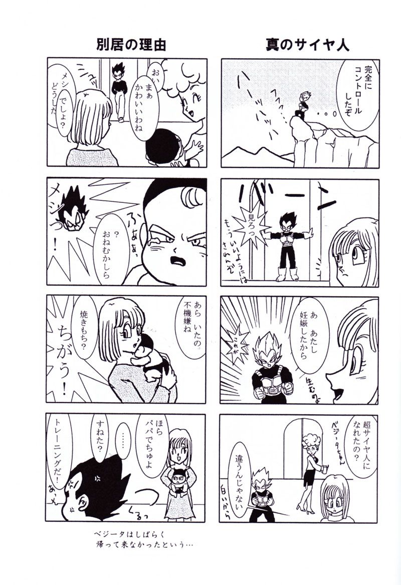 Vegeta and Bulma Love page 8 full