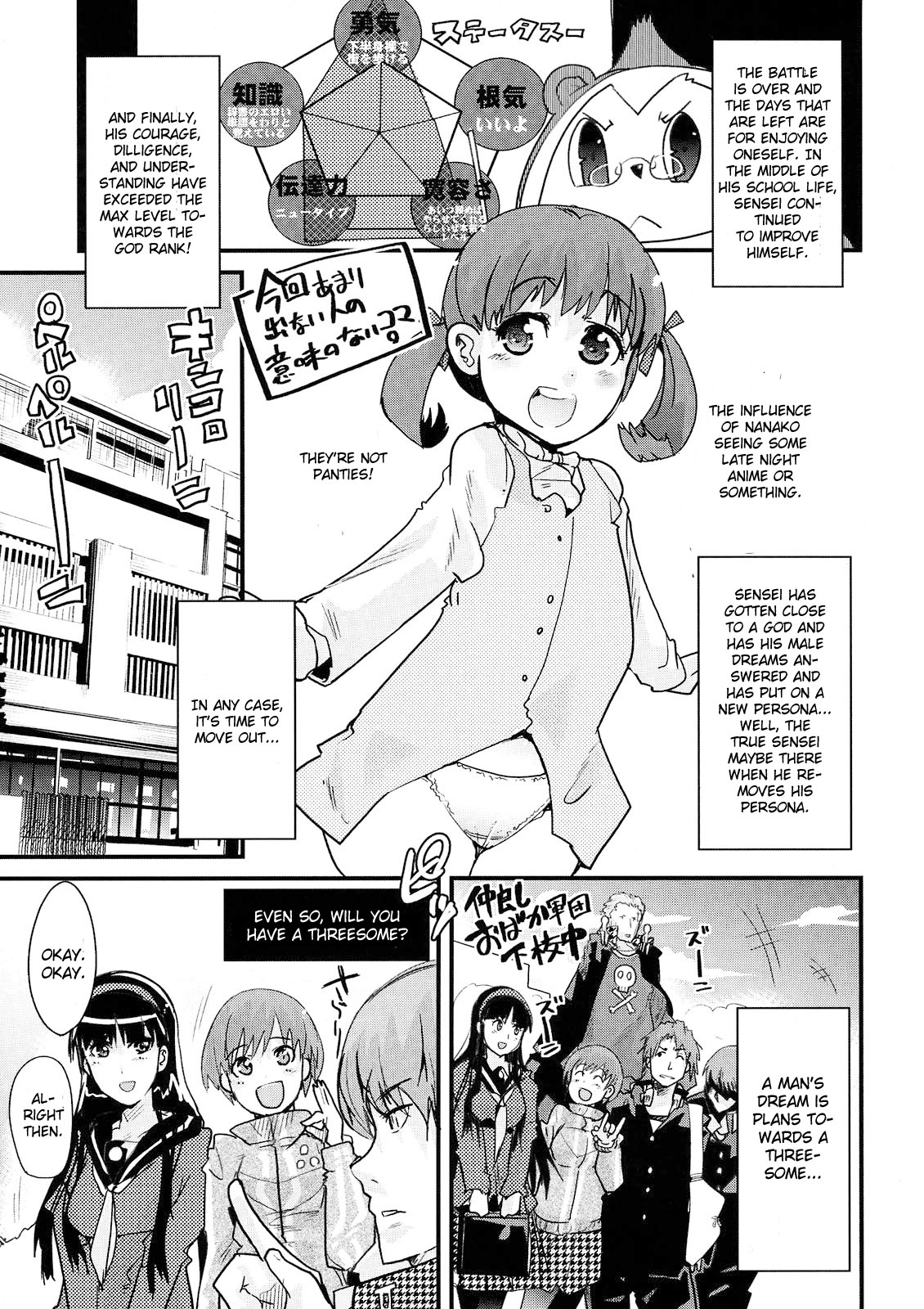 Akai Yukiko to Midori no Chie-chan to Toufu to Paku to Loli page 5 full