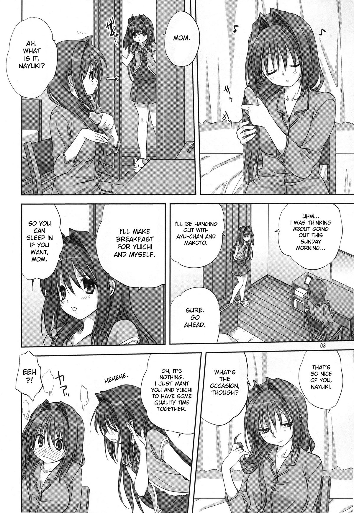 Akiko-san to Issho 6 page 8 full