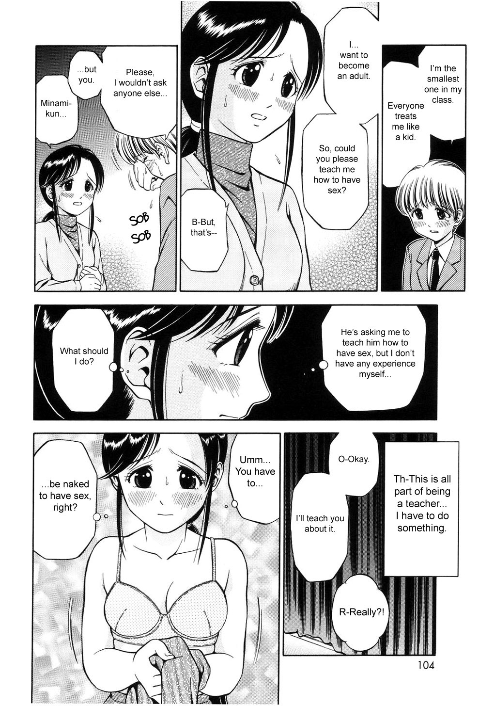 Oshiete Sensei | Teach me, Teacher page 4 full