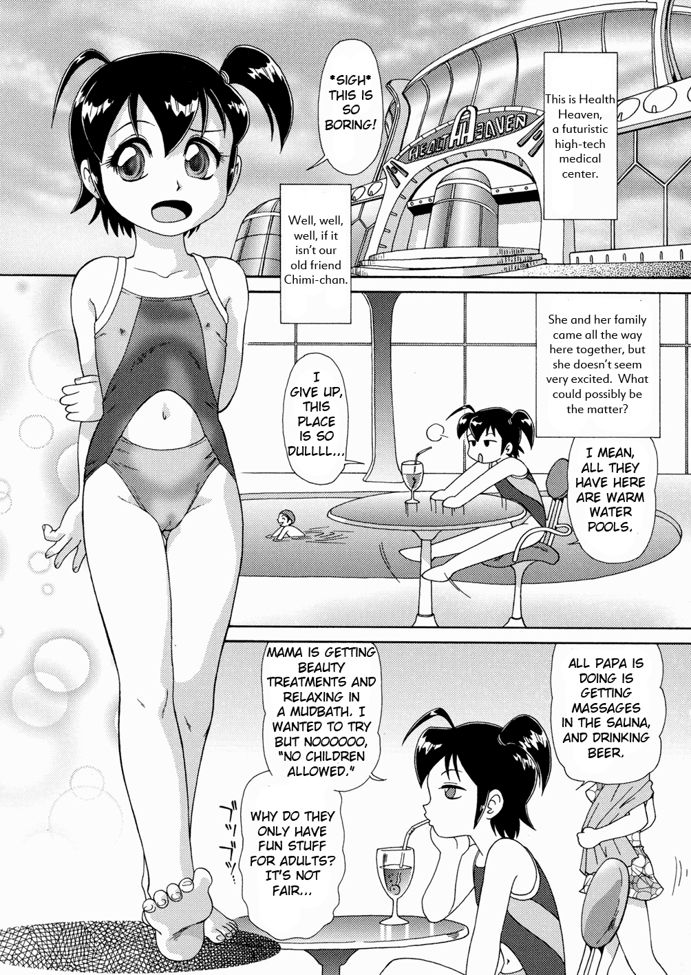 Ticket to HEAVEN ~HAIR TRIGGER H~ page 1 full