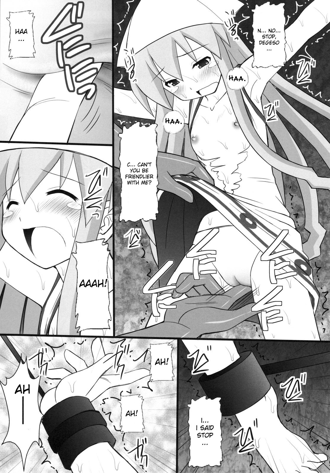 Seishin Houkai suru made Kusuguri makutte Ryoujoku Shitemiru Test IV Ika Musume Yaranaika | Rape and tickle test until one loses her sanity 4 page 7 full
