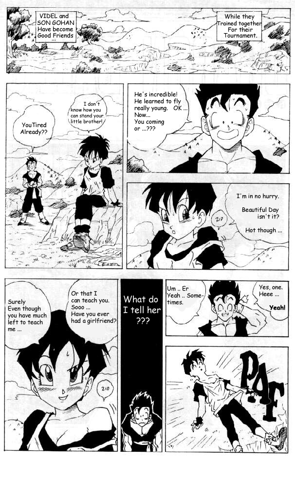 Videl Learns To Fly And Son Gohan Learns To... page 2 full