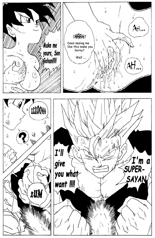 Videl Learns To Fly And Son Gohan Learns To... page 6 full