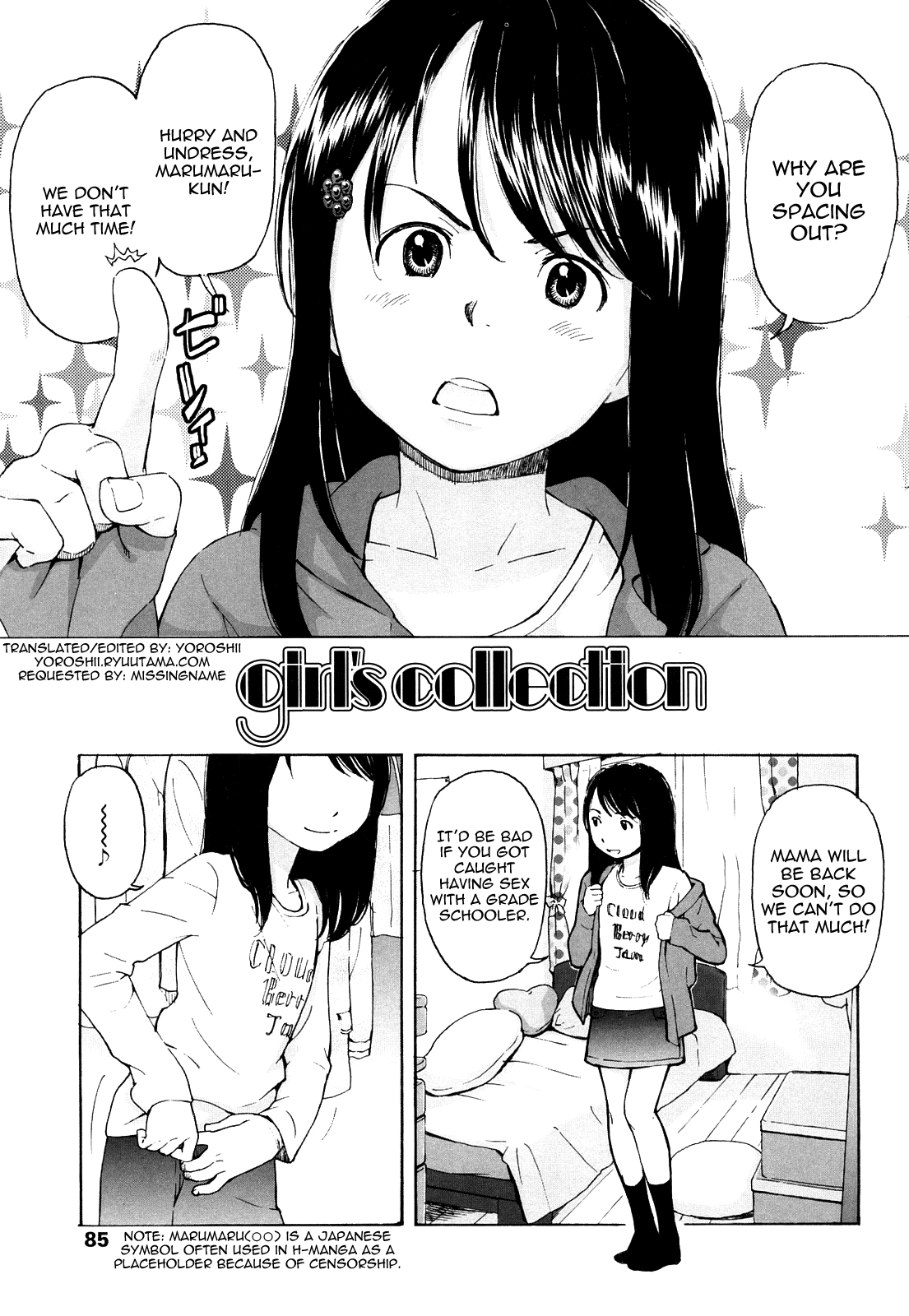 Girl's Collection page 1 full