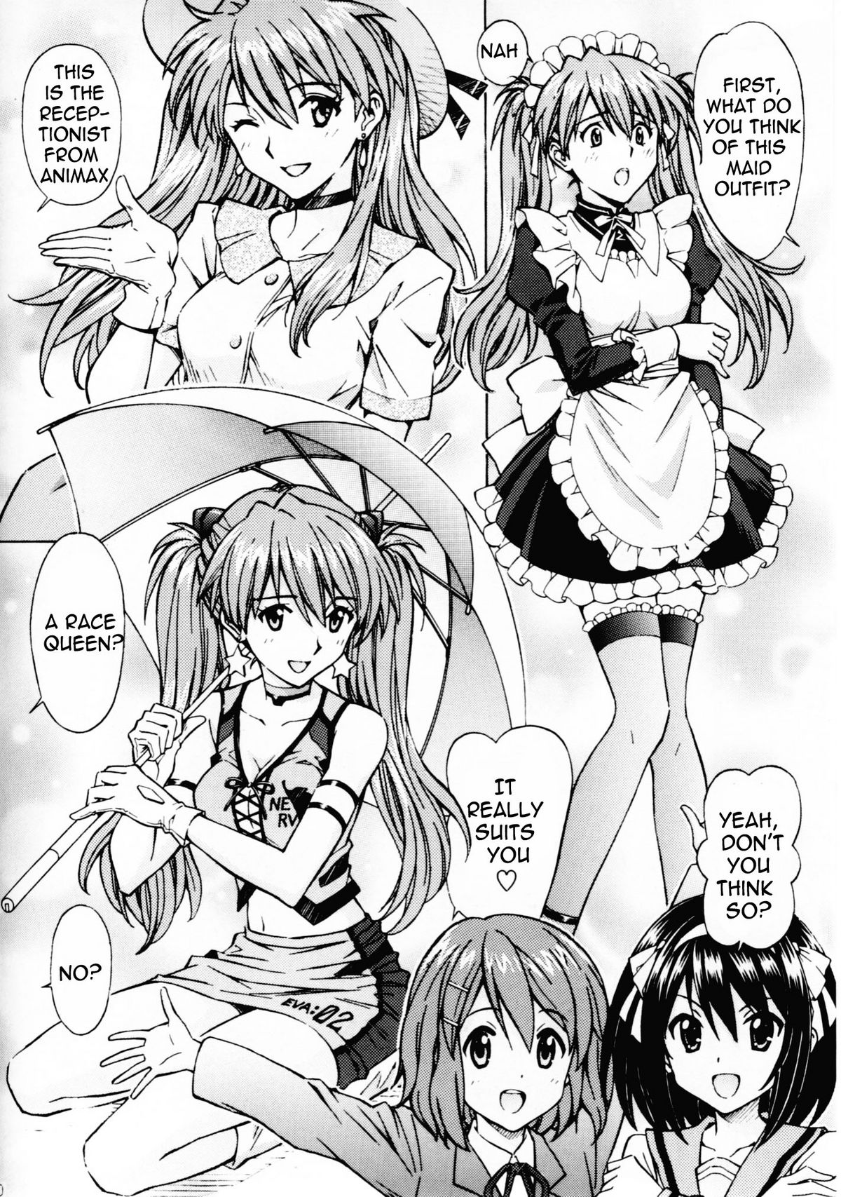 Ecchi na Cosplay Asuka o Meshiagare   =LWB= page 9 full