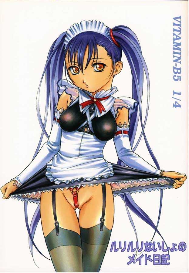 Vitamin-B5 1/4 Ruri Ruri Naisho no Maid Nikki page 1 full