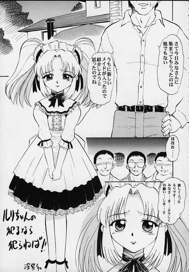 Vitamin-B5 1/4 Ruri Ruri Naisho no Maid Nikki page 8 full