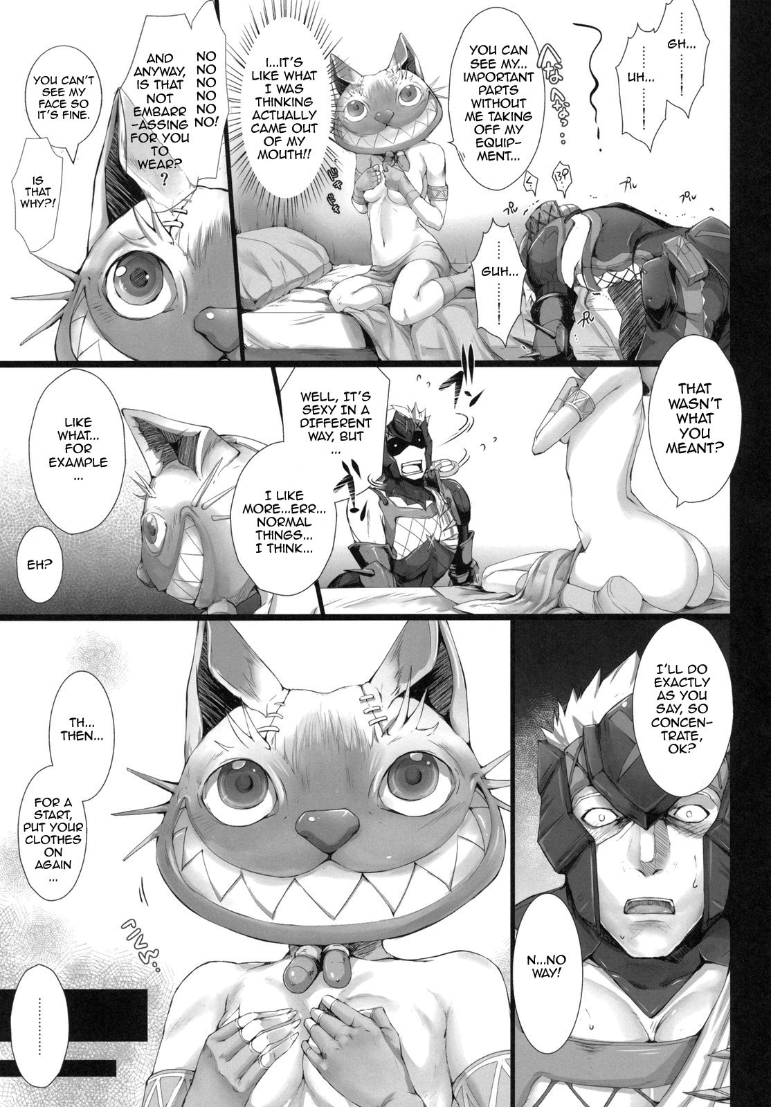 Monhan no Erohon 10 page 8 full