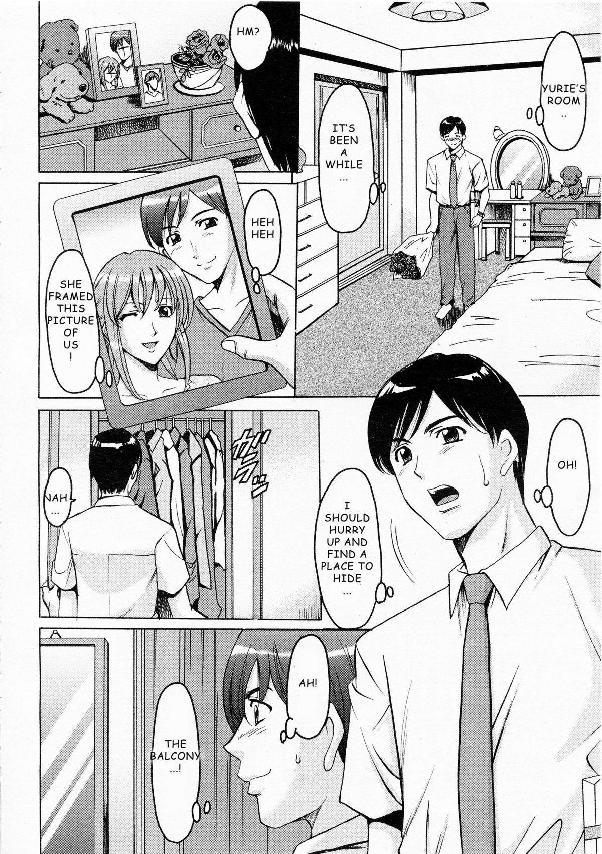 Yuuwaku no Toshiue Apartment | Old Apartment of Temptation Ch. 7 page 2 full