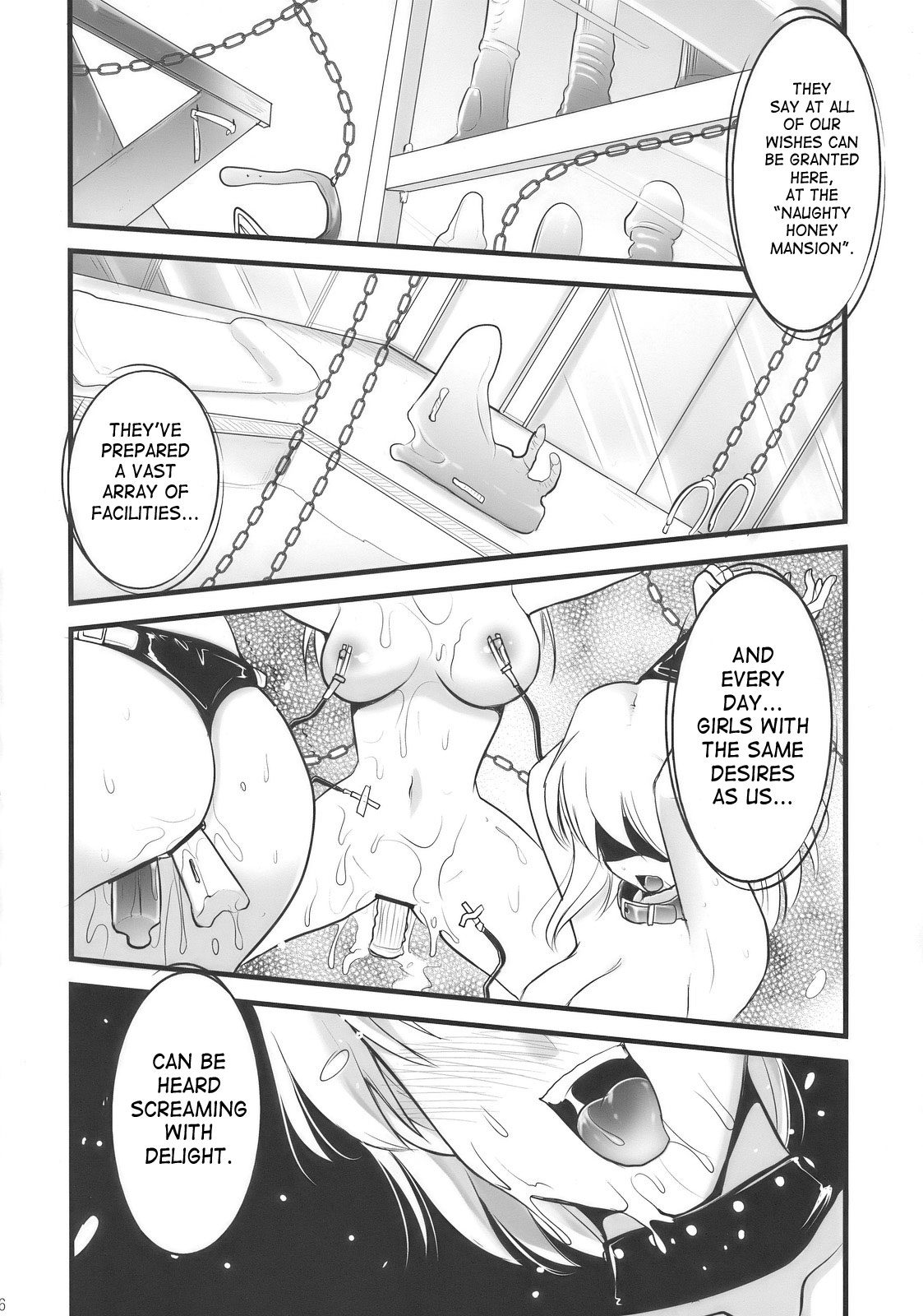 Inmitsuyakata Keikaku | Naughty Nectar Mansion Project page 5 full