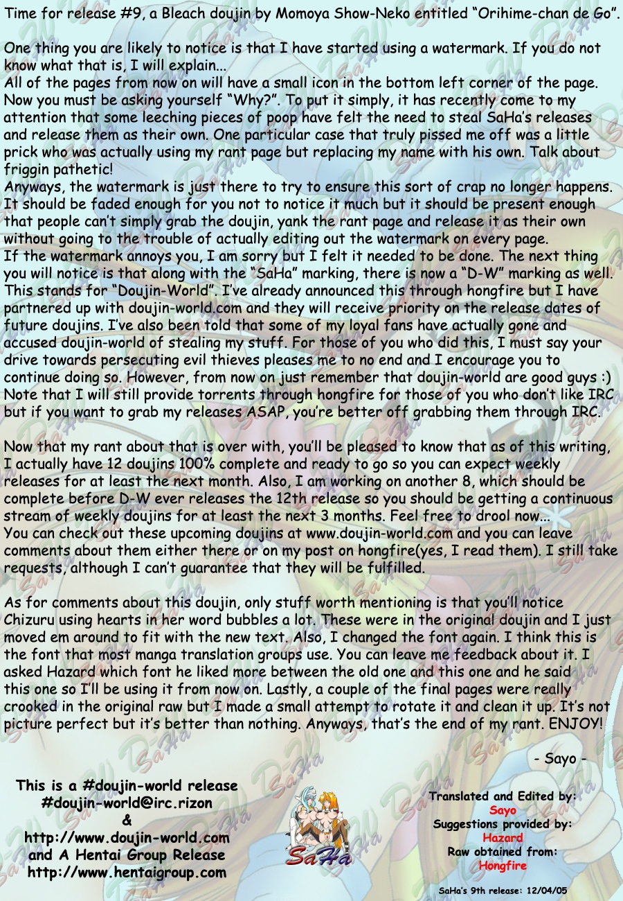 Orihime-chan de Go page 4 full