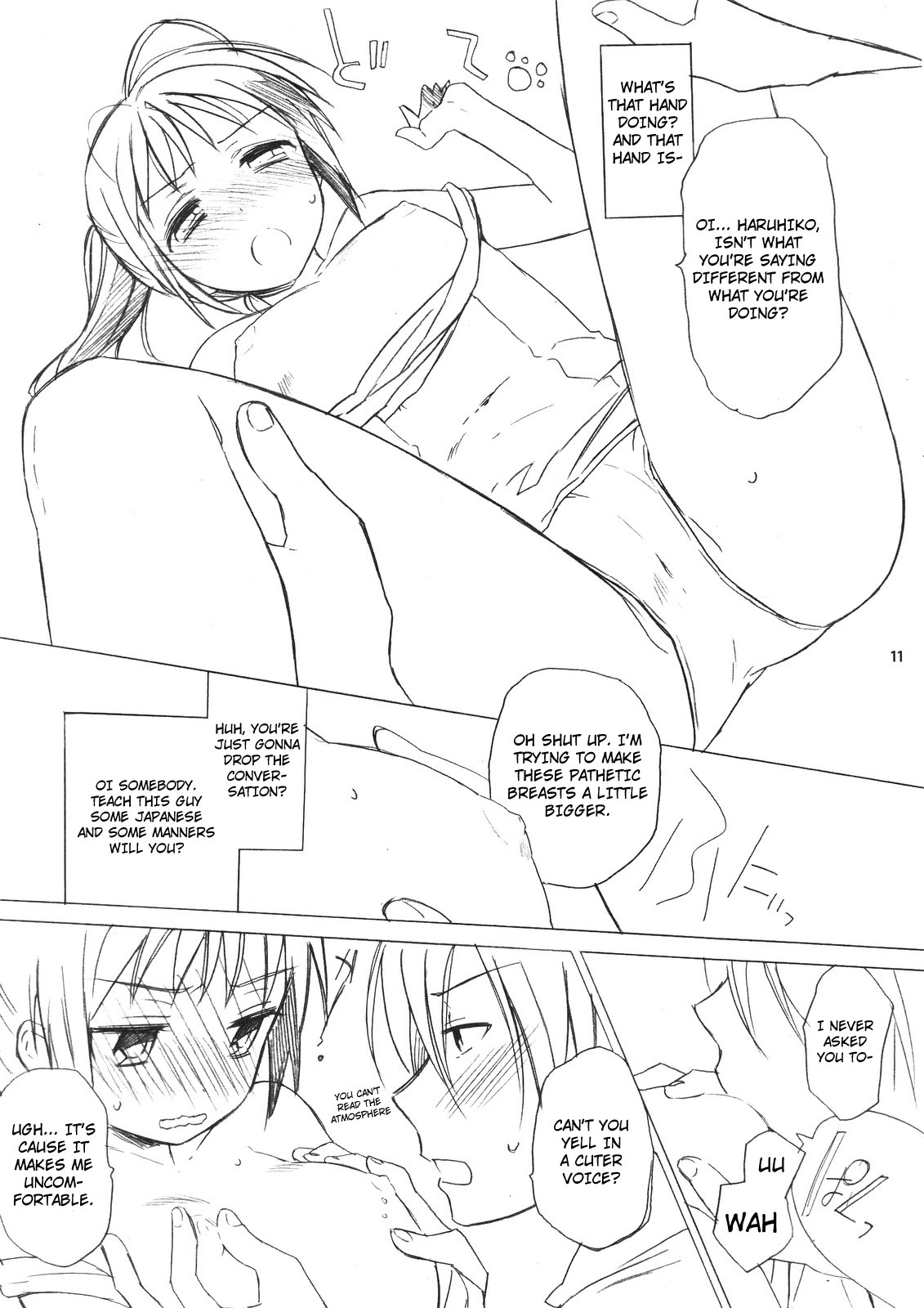 Haru na noni sukumizu de iin desu ka? | Even through it's spring, are swimsuits ok? page 10 full