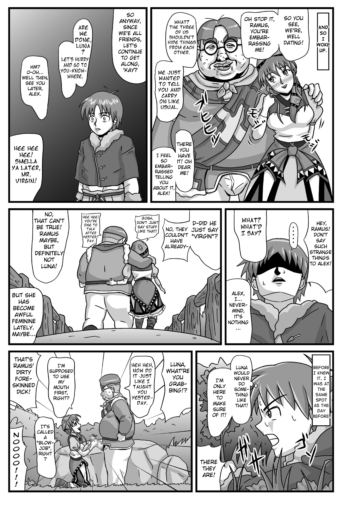 Burg no Benki Hime | The Cumdumpster Princess of Burg 01 page 6 full